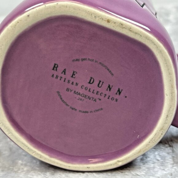 Rae Dunn Witch's Brew Purple Coffee Mug Large Witchy Halloween - Picture 2 of 5